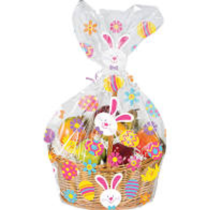 Easter Bunny & Eggs Cello Bag - 24 x 25