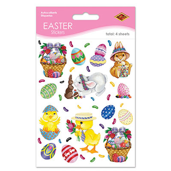 Easter Stickers - 48 total stickers
