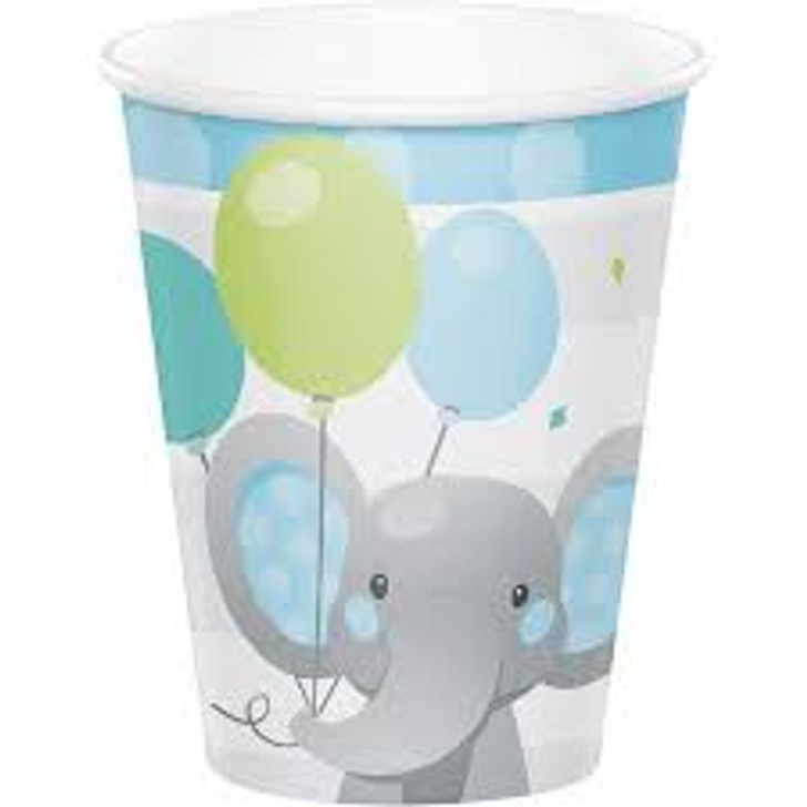 Boy Enchanting Elephants 9 oz Paper Cups
Qty 8