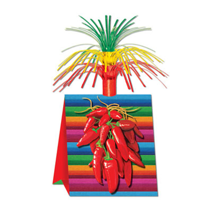 Fiesta - Chili Pepper Centerpiece - 15 in x 7 in