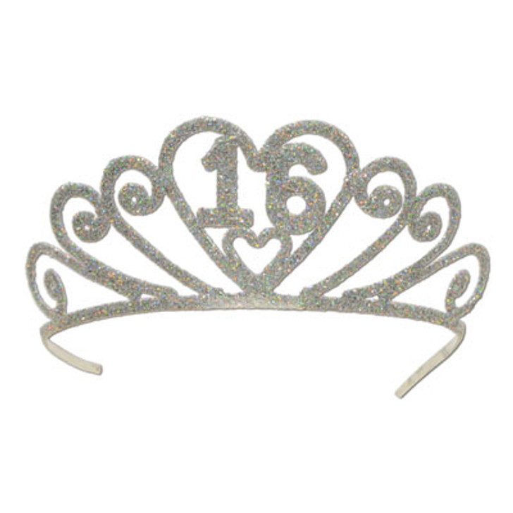 "16" Glittered Tiara
Happy Birthday