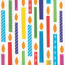 Bright Birthday Beverage Napkins - 16 ct