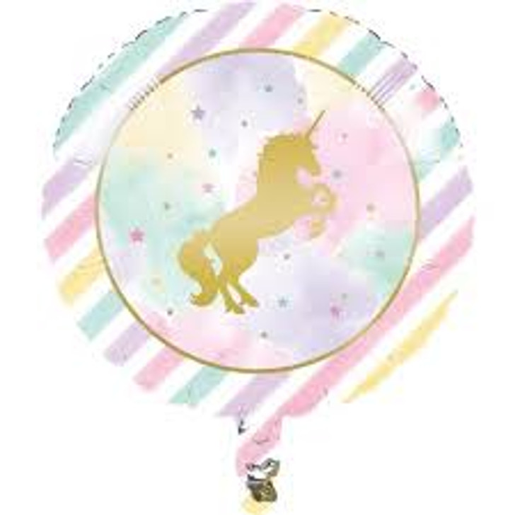 Unicorn Sparkle Foil Balloon - 18 in