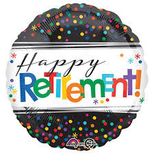 Retirement Foil Balloon 1 - 18 in