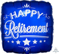 Retirement Foil Balloon 2 - 18 in