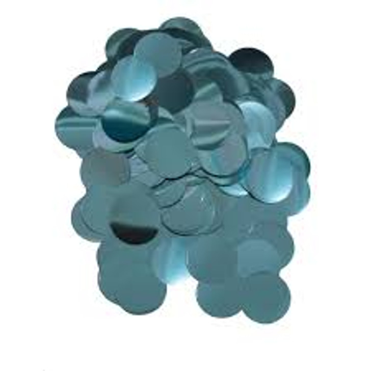 Light Blue Foil Confetti - 1 in