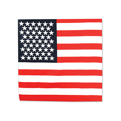 Patriotic Bandana - 22 in