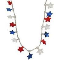 Patriotic Pride Flashing Star Necklace