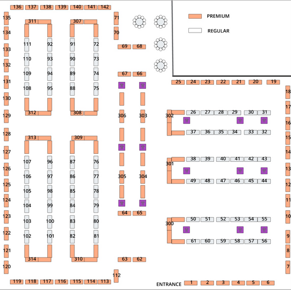 London Autumn Pen Show 10th & 11th Oct 2026 Premium Table(2 days)