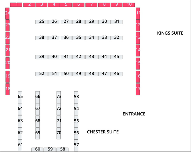 Northern Pen Show 24th April 2027 Regular Table