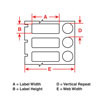 FreezerBondz Thermal Transfer Printer Labels