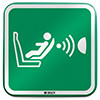 ISO Safety Sign - Child seat presence and orientation detection system (CPOD)