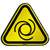 ISO Safety Sign - Warning; Automatic start-up