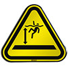 ISO Safety Sign - Warning; Deep water