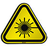 ISO Safety Sign - Warning; laser beam