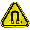 ISO Safety Sign - Warning; Magnetic field