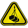 ISO Safety Sign - Warning; Overhead load