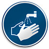 ISO Safety Sign - Wash your hands