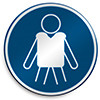 ISO Safety Sign - Wear personal flotation devices