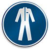 ISO Safety Sign - Wear protective clothing