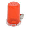 Push Button Lockout Device (16 mm), Red, with Tall Cover