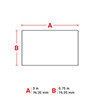 Raised Profile Labels for BBP3X/S3XXX/i3300 Printers