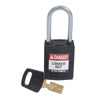 SafeKey Compact Nylon Lockout Padlocks with Alumium Shackle