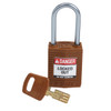 SafeKey Compact Nylon Lockout Padlocks with Alumium Shackle