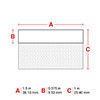 Self-laminating Vinyl Labels for M611, BMP61 and BMP71