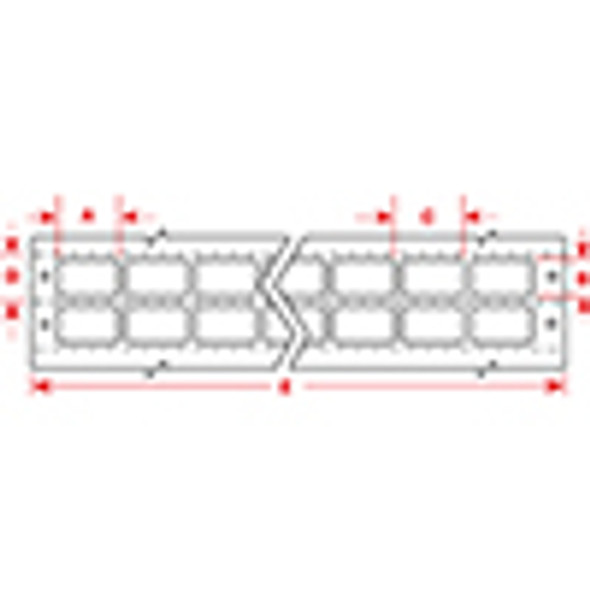 DaTab Dot Matrix Printable Labels