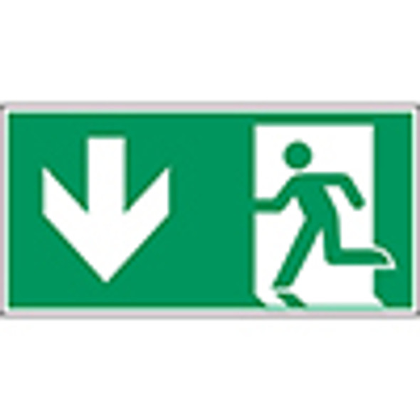 Emergency Exit (left)- Safety Sign