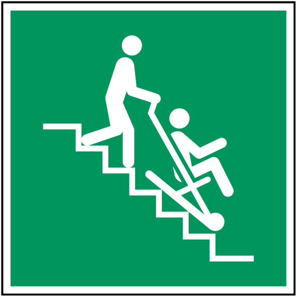 Evacuation chair - ISO 7010