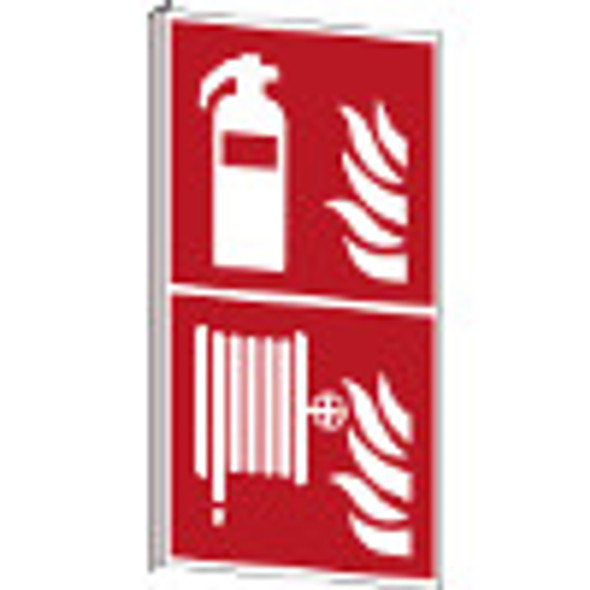 Fire extinguisher & Fire hose reel - ISO 7010