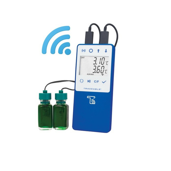 Traceable® WIFI Data Logging Refrigerator/Freezer Thermometer Compatible with TraceableLIVE® Cloud Service Traceable® WIFI Data Logging Refrigerator/Freezer Thermometer Compatible with TraceableLIVE® Cloud Service