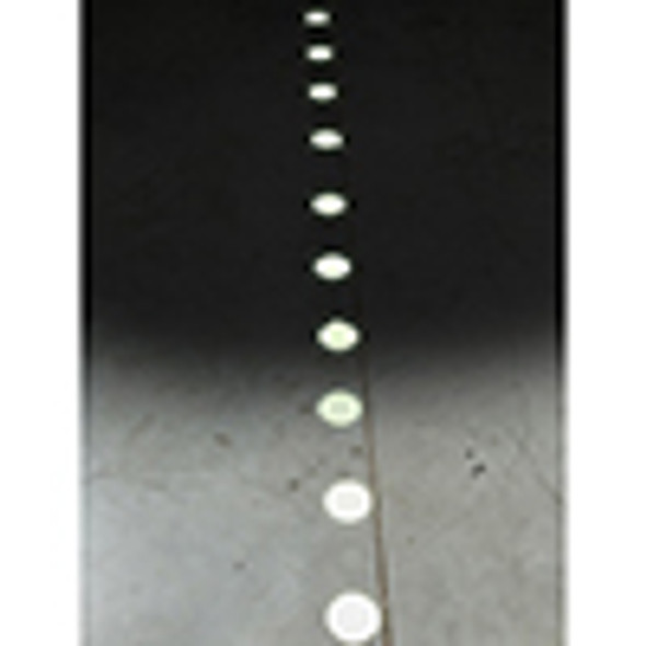 Glow-in-the-dark anti-skid floor marking dots