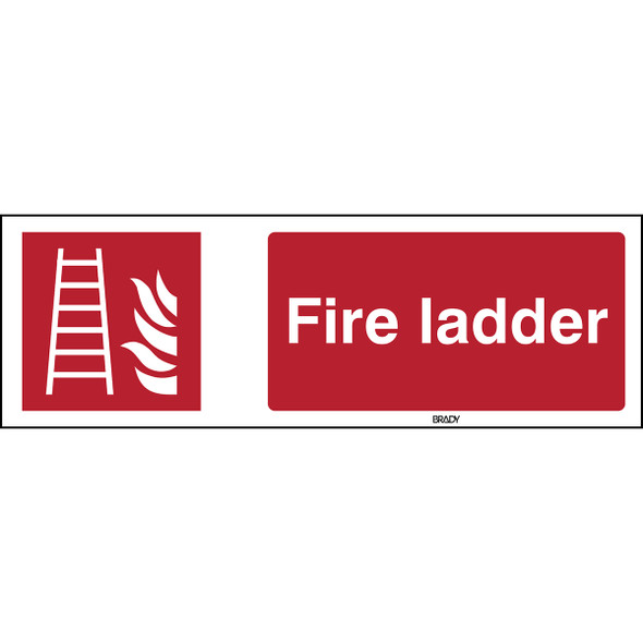 ISO 7010 Sign - Fire ladder - Fire ladder