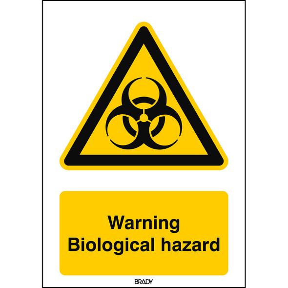 ISO 7010 Sign - Warning: Biological hazard