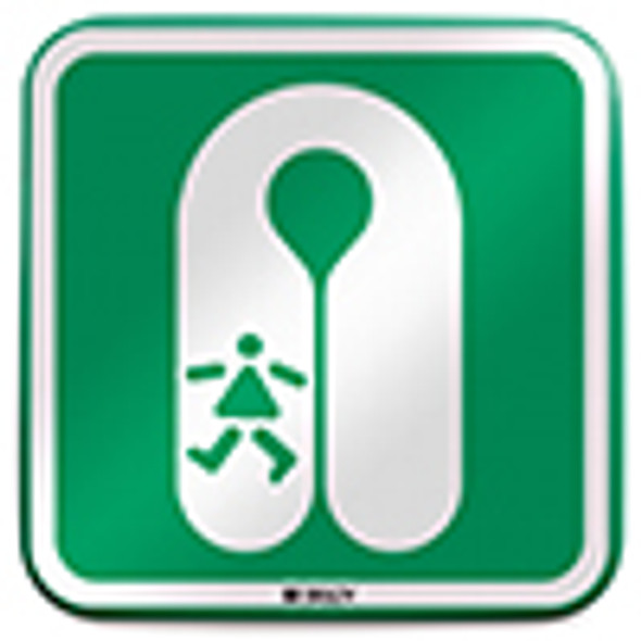 ISO Safety Sign - Child's lifejacket