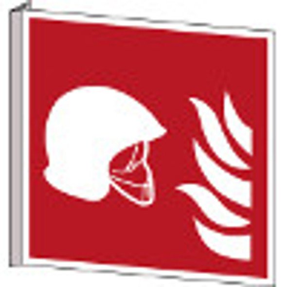 ISO Safety Sign - Collection of fire-fighting equipment