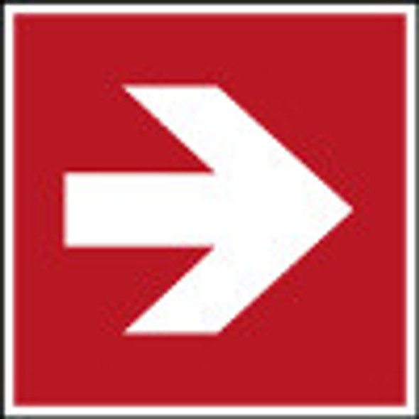 ISO Safety Sign - Direction arrow (90° increments), safe condition