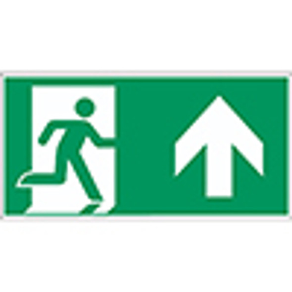 ISO Safety Sign - Emergency exit (right)