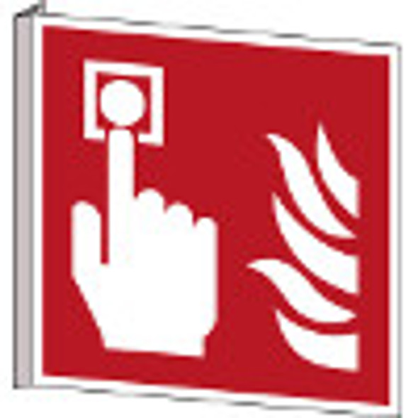 ISO Safety Sign - Fire alarm call point