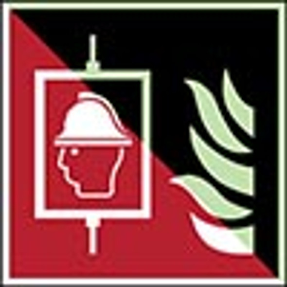 ISO Safety Sign - Firefighters’ lift