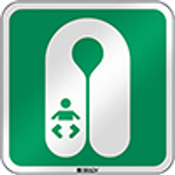ISO Safety Sign - Infant's lifejacket