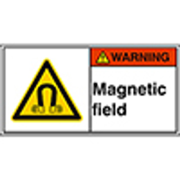 ISO Safety Sign - Magnetic field