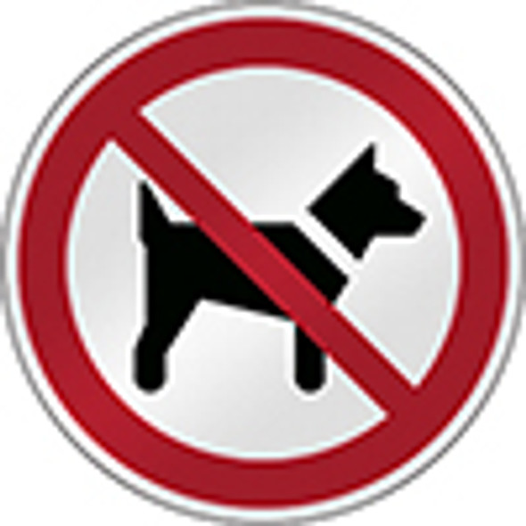 ISO Safety Sign - No dogs