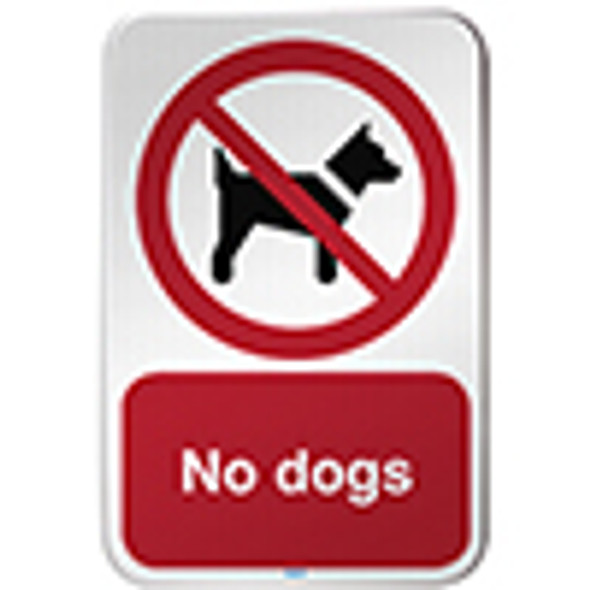 ISO Safety Sign - No dogs