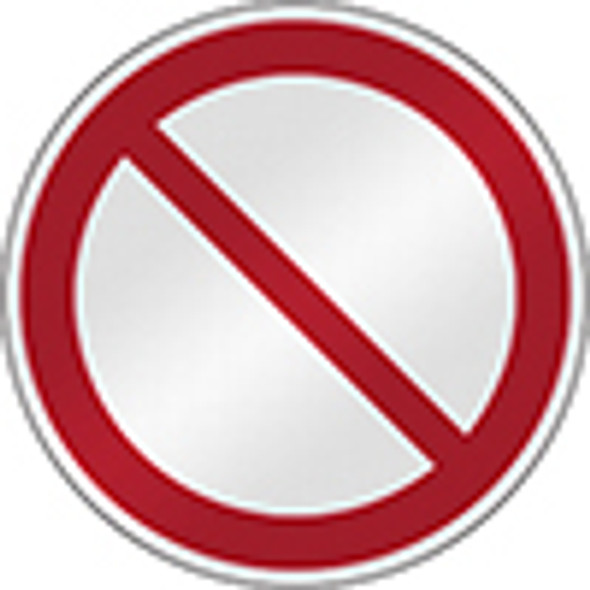 ISO Safety Sign - No smoking