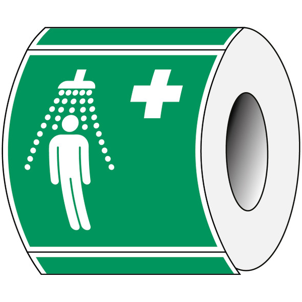 ISO Safety Sign - Safety shower