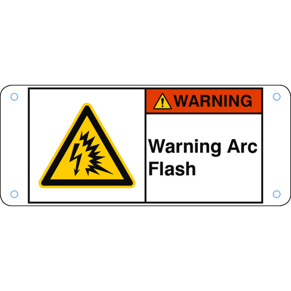 ISO Safety Sign - Warning Arc Flash
